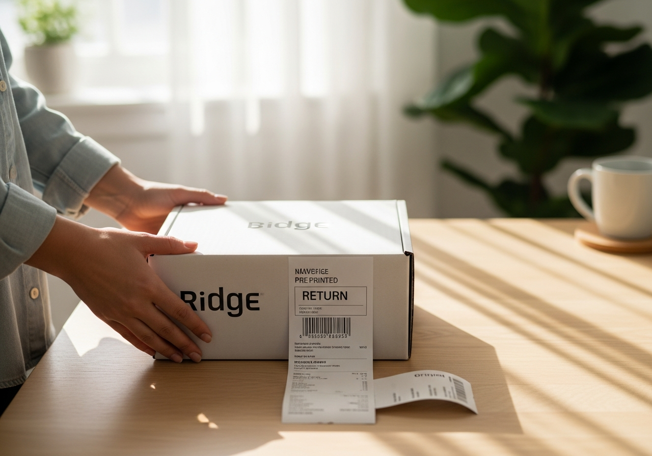 Ridge Return Policy | Full Refund & Exchange Guide