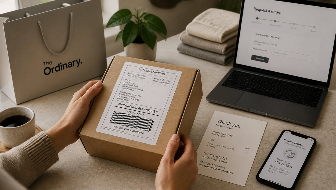 The Ordinary Return Policy Explained Returns and Refunds